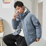 Tonlion 唐狮 62541FC0072424655	男士连帽羽绒服