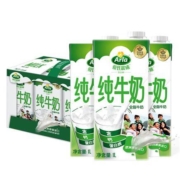 苏宁补贴购：Arla爱氏晨曦 全脂纯牛奶1L*6盒*2件