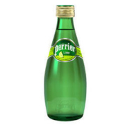 Perrier 巴黎水 含气柠檬味饮料 330毫升 24瓶 *5件