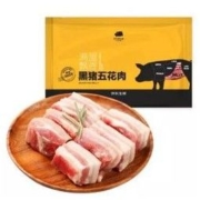 京东跑山猪 黑猪肉五花肉 400g
