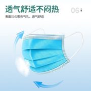 防疫必备！RUJUE 如爵 一次性医用外科口罩 50只 6.9元包邮（需用券）