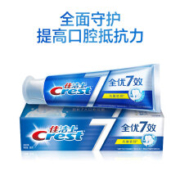 Plus会员:Crest 佳洁士 全优7效 抗酸锁钙 180g *9件