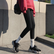 秋冬加绒打底裤女裤外穿