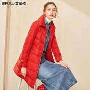 ERAL 艾莱依 617104123 女士中长款羽绒服