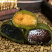 上行斋 艾草豆沙青团 清明果300g