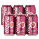 美国进口 CocaCola 可口可乐 樱桃味 碳酸饮料 355ml*6罐