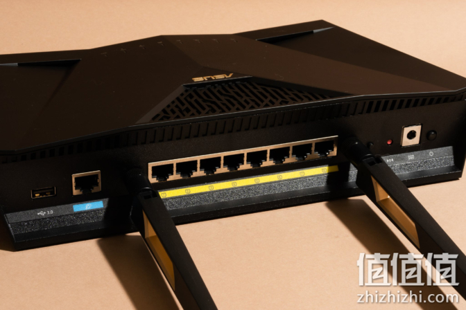 RT-AX88U附带的LAN端口非常多