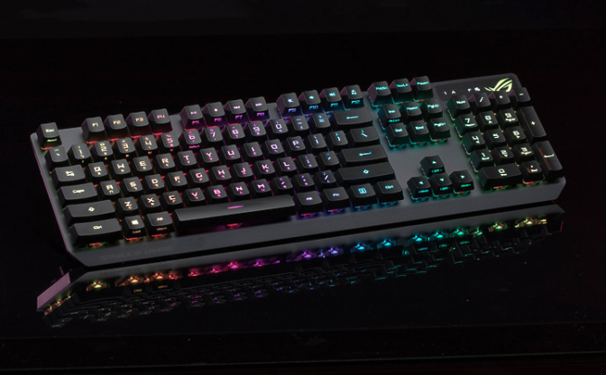 ROG 玩家国度 STRIX SCPOE RX游戏机械键盘评测
