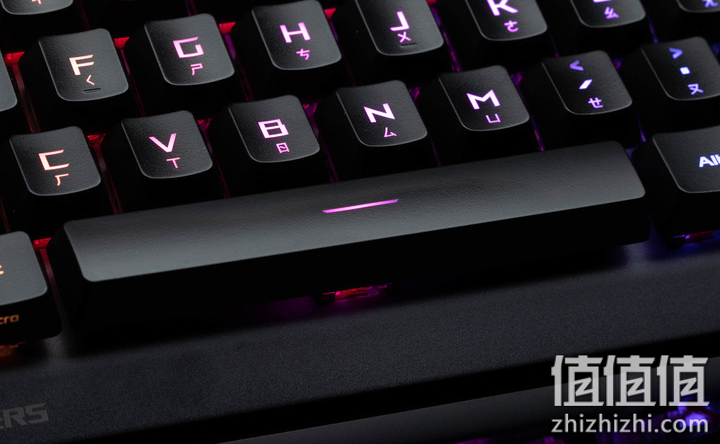 ROG STRIX SCOPE RX游戏机械键盘按键细节