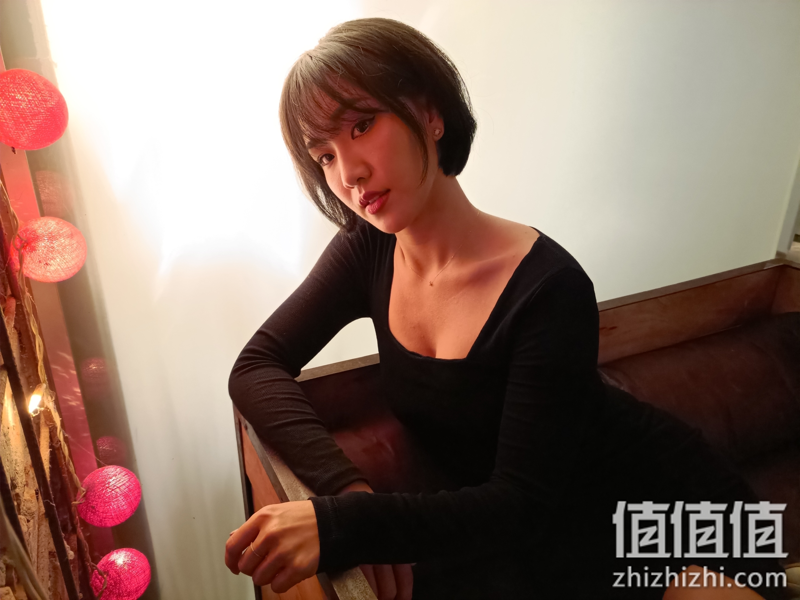 Realme 真我 X7 Pro 人像夜景样张