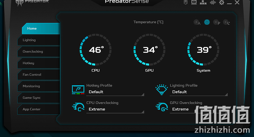 Acer 宏碁 掠夺者战斧700 游戏本PredatorSense软件