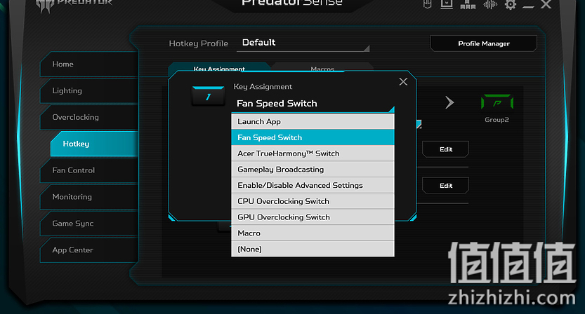 Acer 宏碁 掠夺者战斧700 游戏本PredatorSense 热键功能