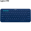 Logitech 罗技 K380 键盘 无线蓝牙键盘 办公键盘 女性 便携 超薄键盘 笔记本键盘 蓝色