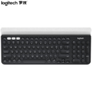 Logitech 罗技 K780 键盘 无线蓝牙键盘 办公键盘 女性 便携 超薄键盘 笔记本键盘 优联 全尺寸 黑色