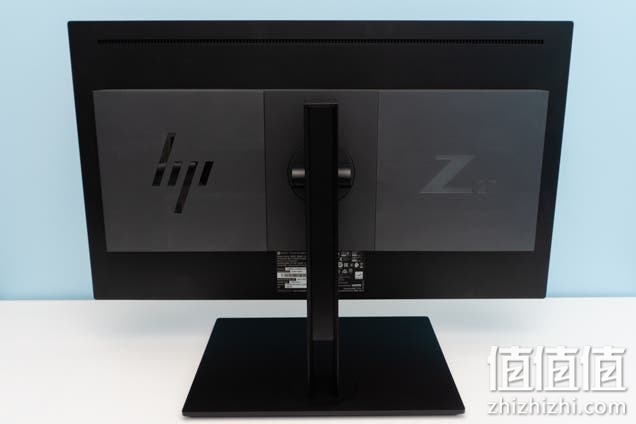 HP Z27 4K显示器背部