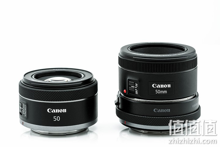 RF 50mm f/1.8 STM 与 EF 50mm f/1.8 STM对比