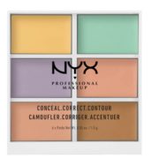 NYX Professional Makeup 6色修容遮瑕盘 9g