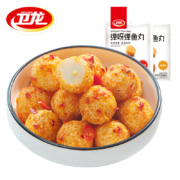 聚划算百亿补贴：卫龙 Q弹鱼丸 108g*2件 14小袋