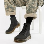 Dr. Martens 马丁大夫 Combs 男款帆布拼接透气马丁靴 直邮含税到手￥413.18