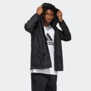 15日0点！adidas 阿迪达斯 O2 WB GEN AOP 男装运动夹克 159元包邮（需用券）