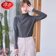 LangSha 浪莎 NK666 女士半高领打底衫