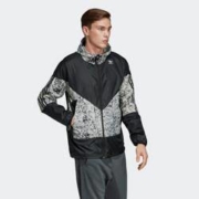 10日0点： adidas 阿迪达斯 三叶草 WB AOP KARKAJ 男装运动外套