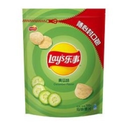88VIP： Lay's 乐事 黄瓜味薯片 随心封口包 300g