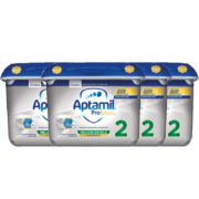 双12预售：Aptamil 爱他美 白金版 婴幼儿奶粉 2段 800g 4罐