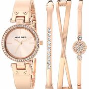 Anne Klein 安妮·克莱因 AK/3368 女士施华洛世奇水晶手表手链 含税到手约322.85元