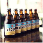VEDETT/白熊 比利时原装进口 精酿啤酒 白啤 白熊啤酒330ml*24瓶 整箱