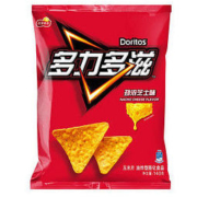 多力多滋 （Doritos）零食 休闲食品 玉米片 劲浓芝士味140克 百事食品 *3件