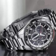 Citizen 西铁城 空中之鹰系列 CB5036-87X 男士三眼计时光动能五局电波手表 到手约￥2060.43