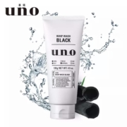 22点：资生堂 吾诺（UNO）男士 炭活净颜 洁面膏130g