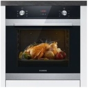 SIEMENS 西门子 HB313ABS0W 嵌入式烤箱 71L 黑色