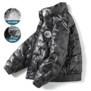 Semir 森马 ZAD1A204202091-D077 潮牌Glemall男士潮酷立领羽绒服
