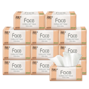 聚划算百亿补贴： C&S 洁柔 粉Face系列 抽纸 3层*100抽*7包 195mm*133mm