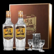 尖庄 高光礼盒 绵柔浓香型白酒 50度500mL*2瓶