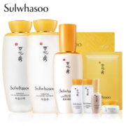 Sulwhasoo 雪花秀 水乳精华套装 送PLUS会员季卡（水125ml+乳液125ml+润燥精华90ml+5件中小样）