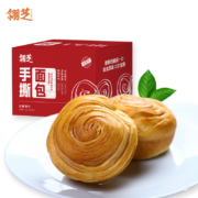 翎芝 奶香手撕面包 500g*2件