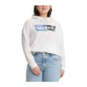 Levi's 宽松大码Logo女士卫衣