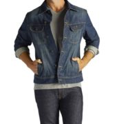 M码！prime会员！ Lee 李 Denim 男士牛仔夹克   268.56元含税包邮