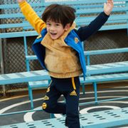 10日0点！ adidas 阿迪达斯 EH3643 儿童运动套装 132元包邮（前1小时，需用券）