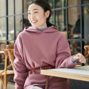 UNIQLO 优衣库 430991 女士针织连帽卫衣