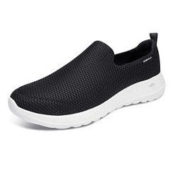Skechers 斯凯奇 GO WALK MAX 54600 男士健步鞋 黑色/白色
