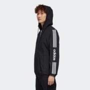 10日0点： adidas Originals neo M ESNTL 3S WB FP7394 男士抽绳连帽夹克