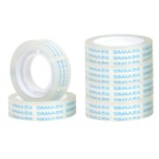 凑单！ SIMAA 西玛 SM19638 透明文具小胶带 12mm*18m 6卷/筒装 1元
