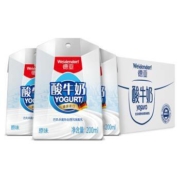 德亚（Weidendorf）常温原味酸牛奶 200ml*12盒*4件