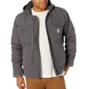 S码！prime会员！Carhartt Bartlett 男士保暖连帽工装夹克 103826   直邮含税到手￥839.54