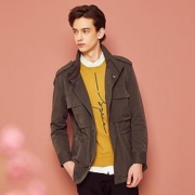 Meters bonwe 美特斯邦威 735W9006100924 男士夹克
