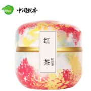 入口甘醇柔顺！中闽飘香 正山小种浓香型红茶精美罐装 80g/15包